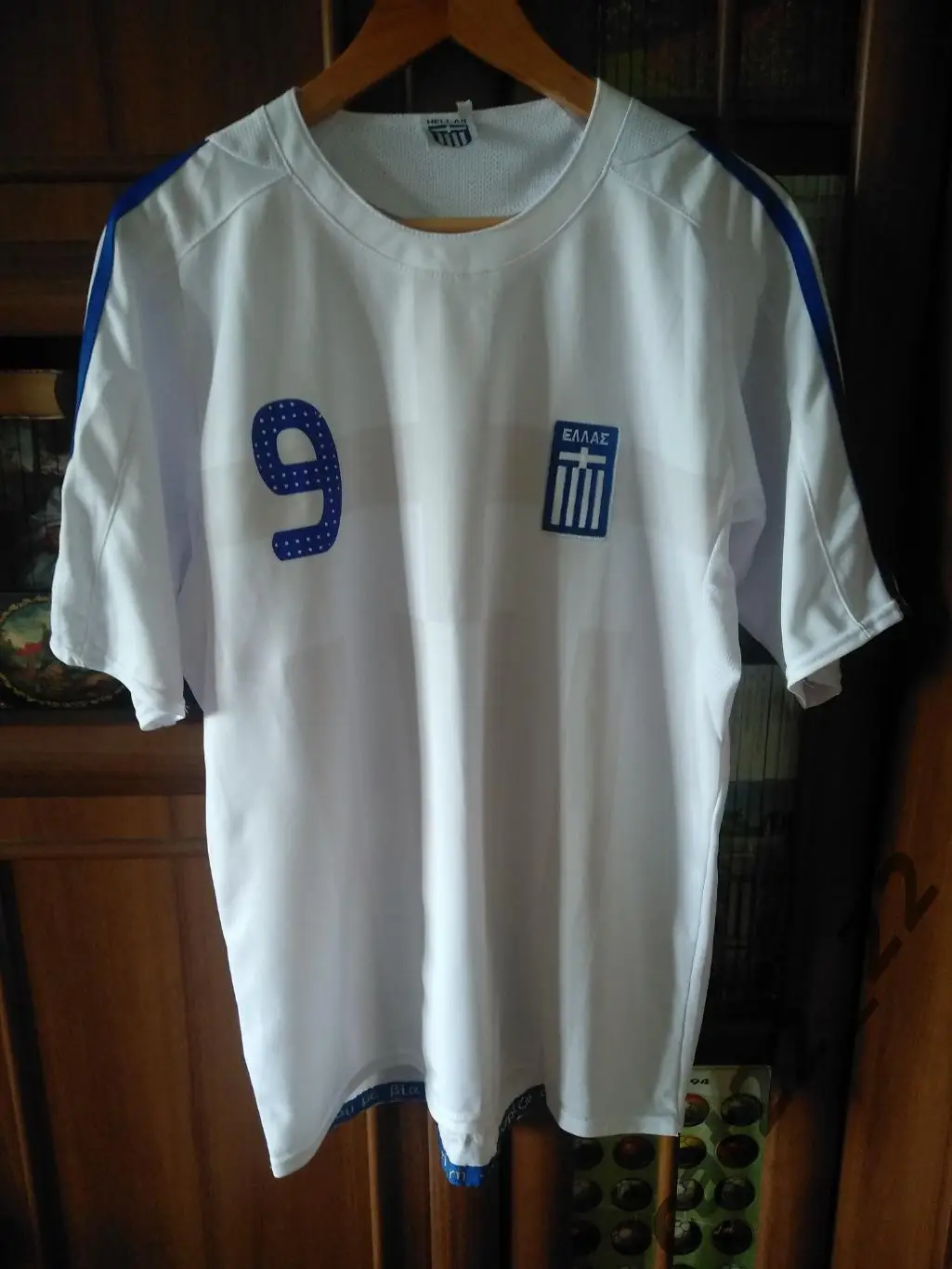 Футболка игровая. Греция 2005.Ангелос Харистеас. Вердер Германия/Аякс Нидерланды