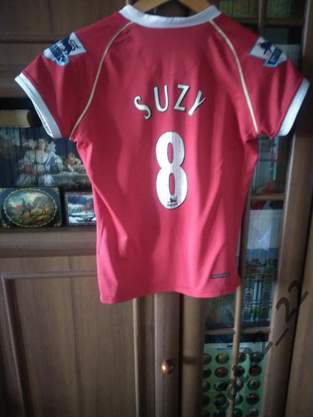 Оригинальная женская футболка. Манчестер Юнайтед Англия 1