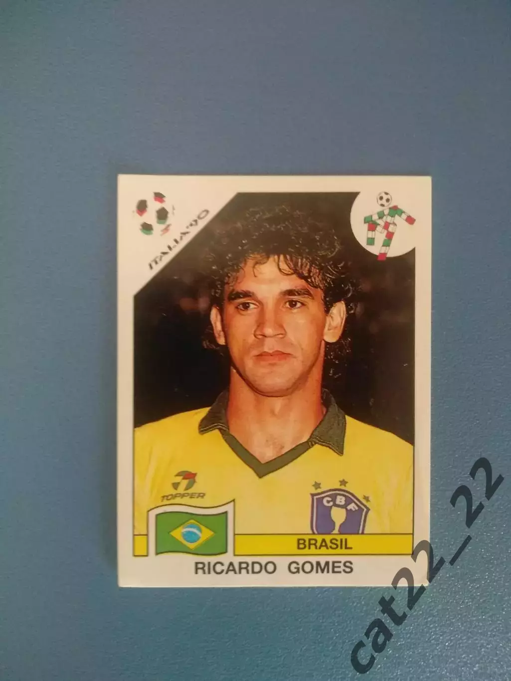 Наклейка. Панини/Panini. Чемпионат мира 1990. № 197