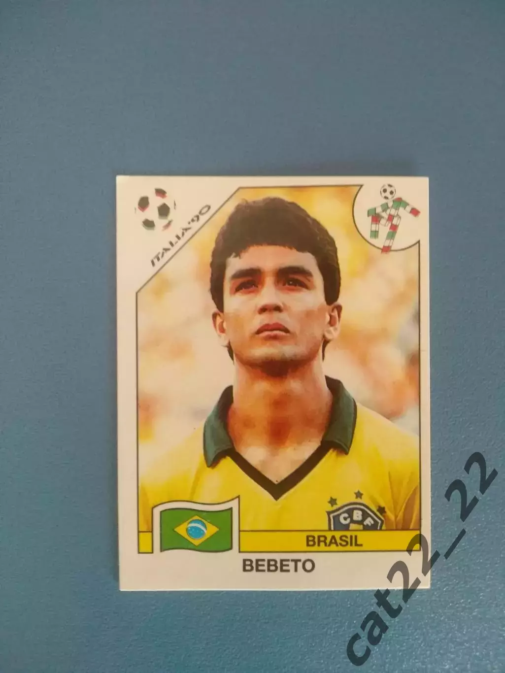 Наклейка. Панини/Panini. Чемпионат мира 1990. № 206