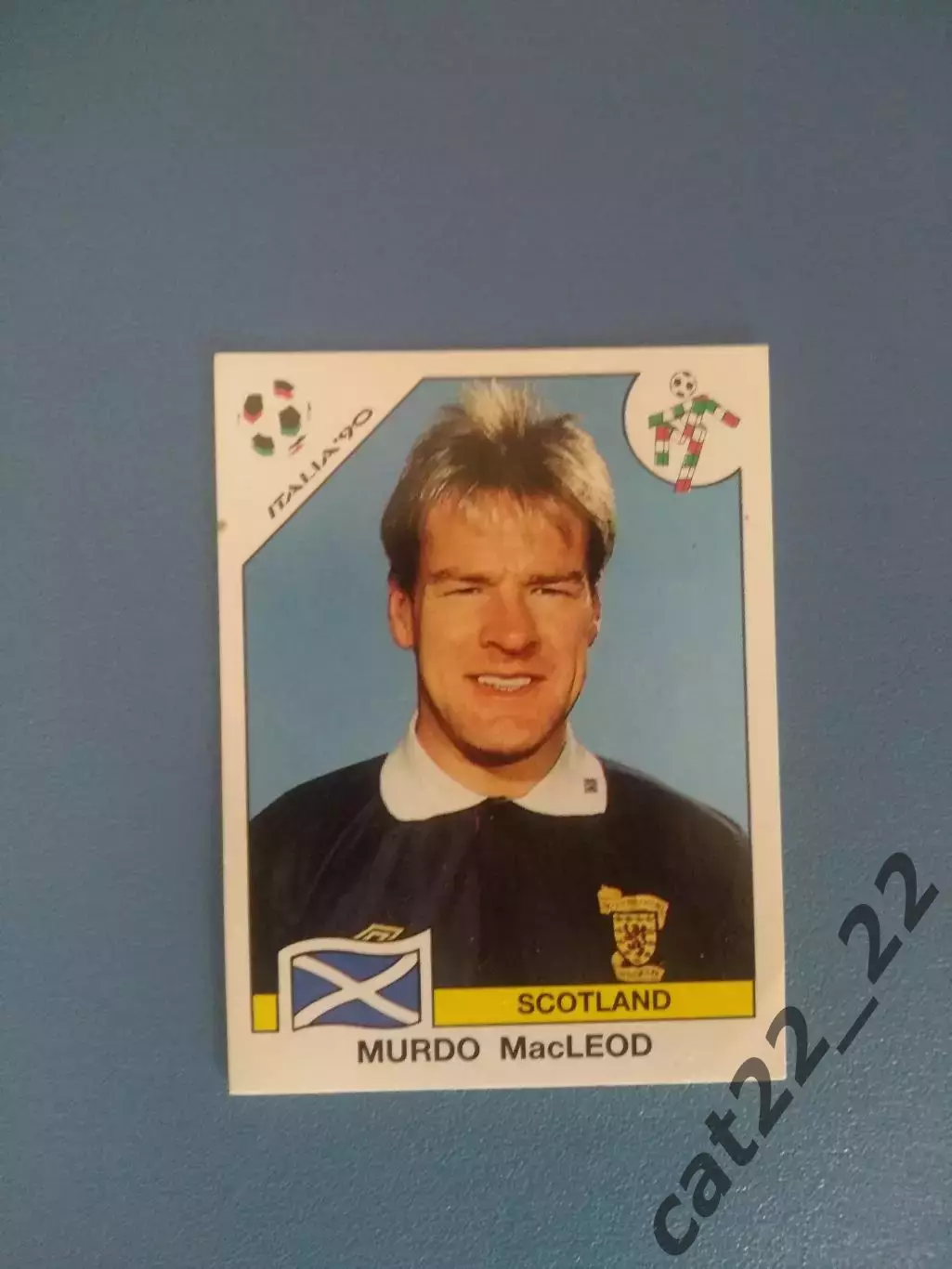 Наклейка. Панини/Panini. Чемпионат мира 1990. № 222