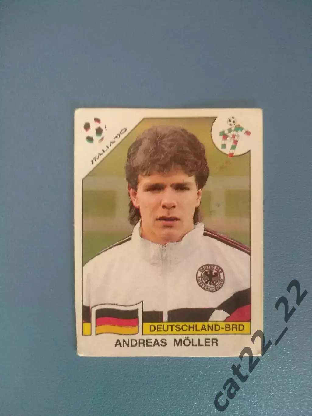 Наклейка. Панини/Panini. Чемпионат мира 1990. № 258