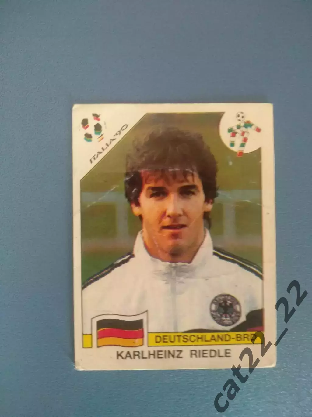 Наклейка. Панини/Panini. Чемпионат мира 1990. № 266