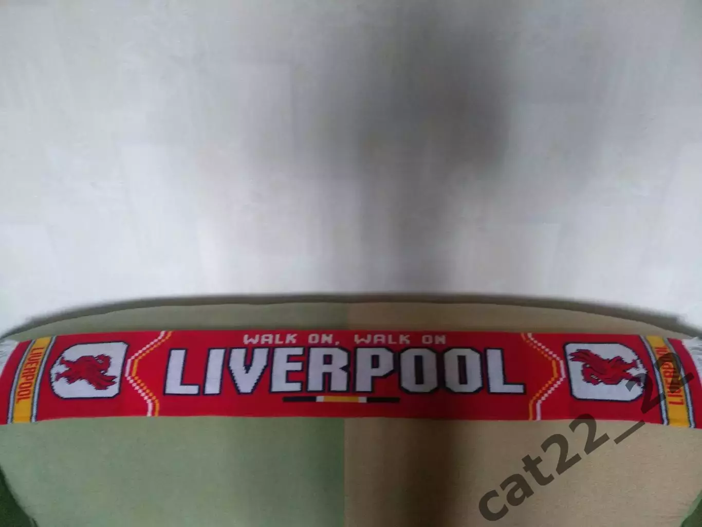 Лот № 94. Шарф футбольный. Ливерпуль Англия 1992/1993