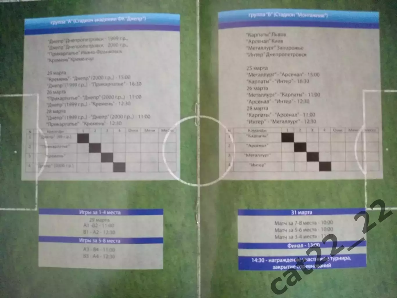 Турнир 2012. Украина.Днепр Днепропетровск,Карпаты Львов,Кременчуг,Киев,Запорожье 1