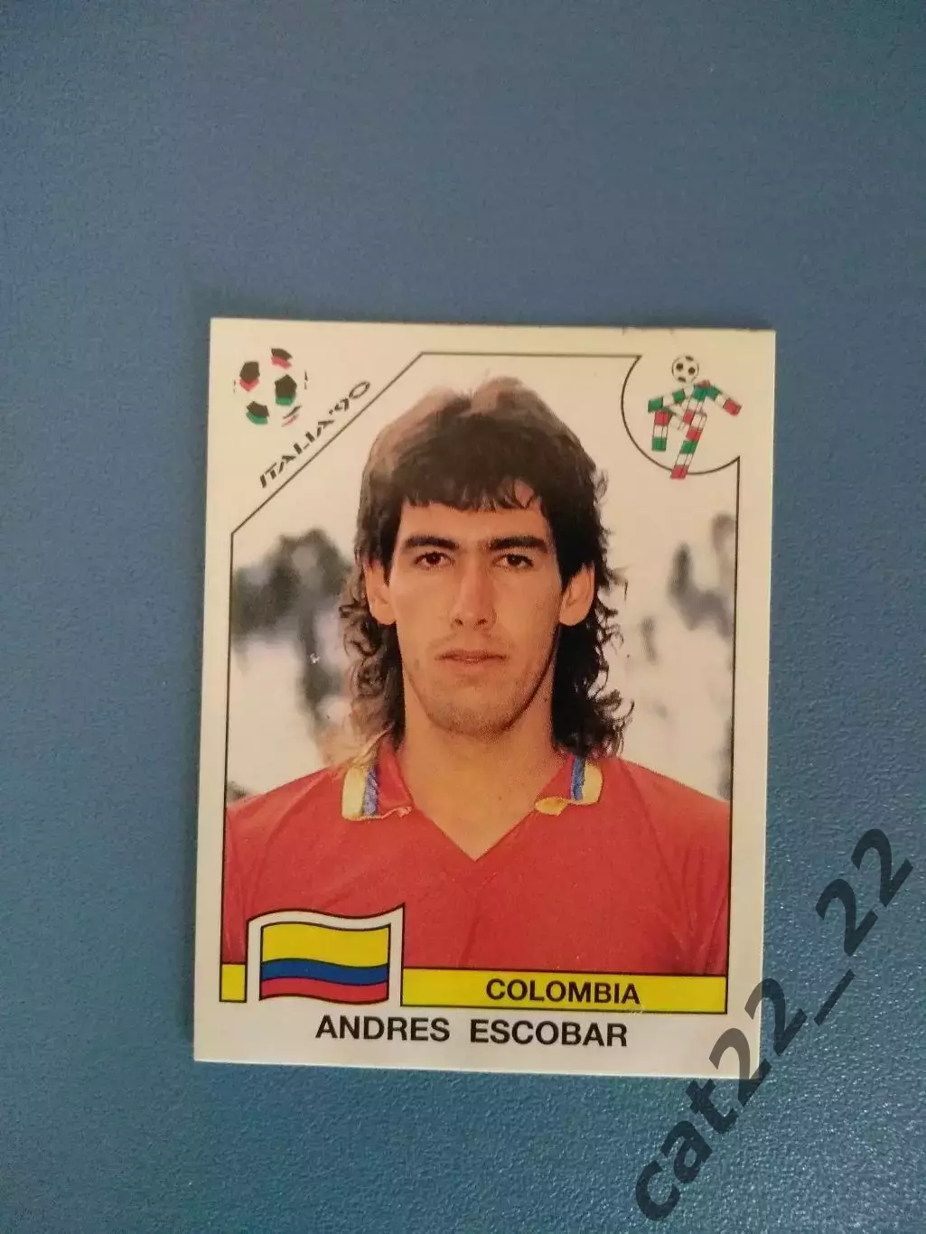 Наклейка. Панини/Panini. Чемпионат мира 1990. № 291