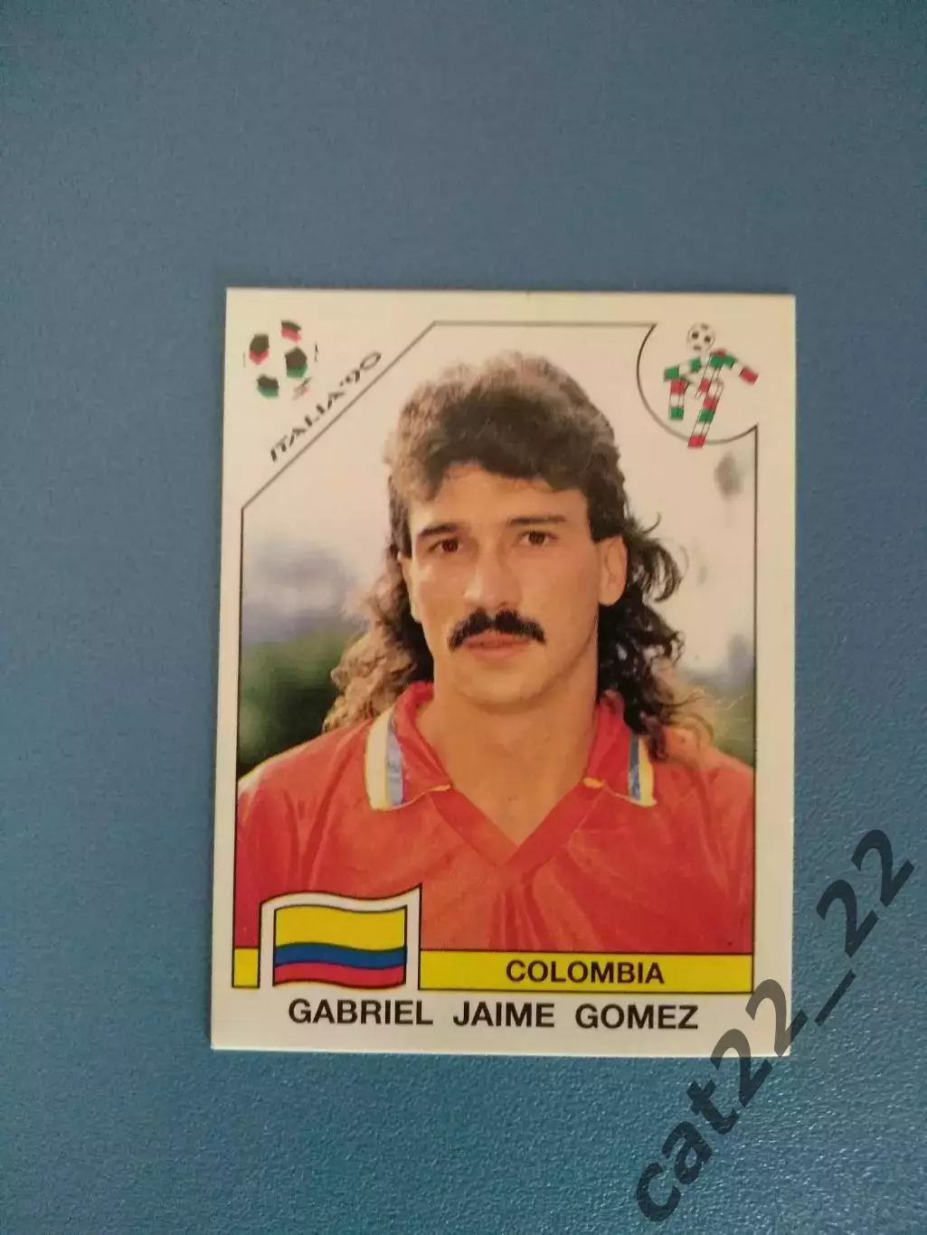 Наклейка. Панини/Panini. Чемпионат мира 1990. № 296