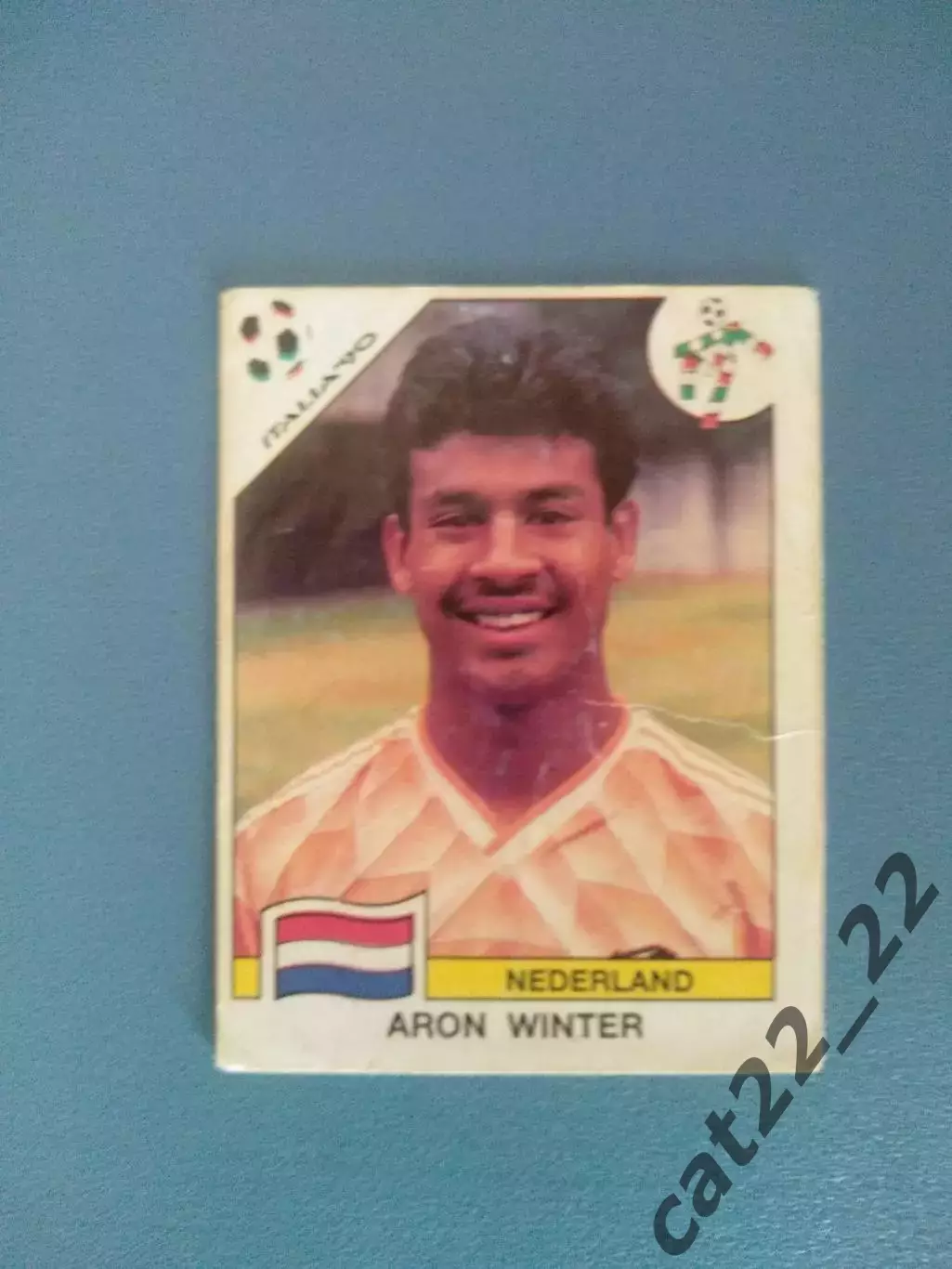 Наклейка. Панини/Panini. Чемпионат мира 1990. № 410