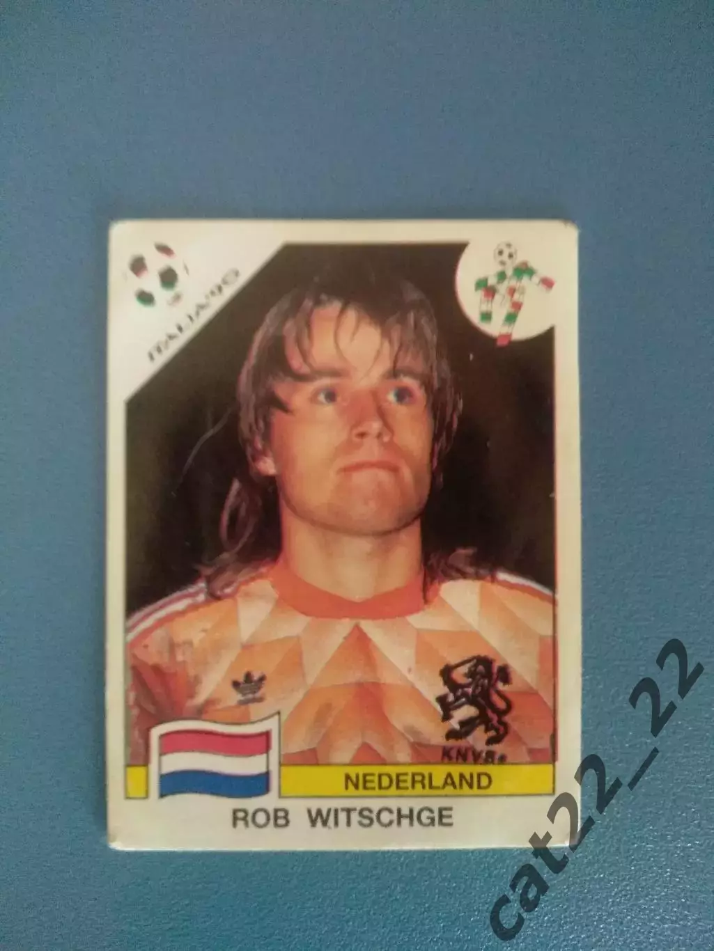 Наклейка. Панини/Panini. Чемпионат мира 1990. № 419