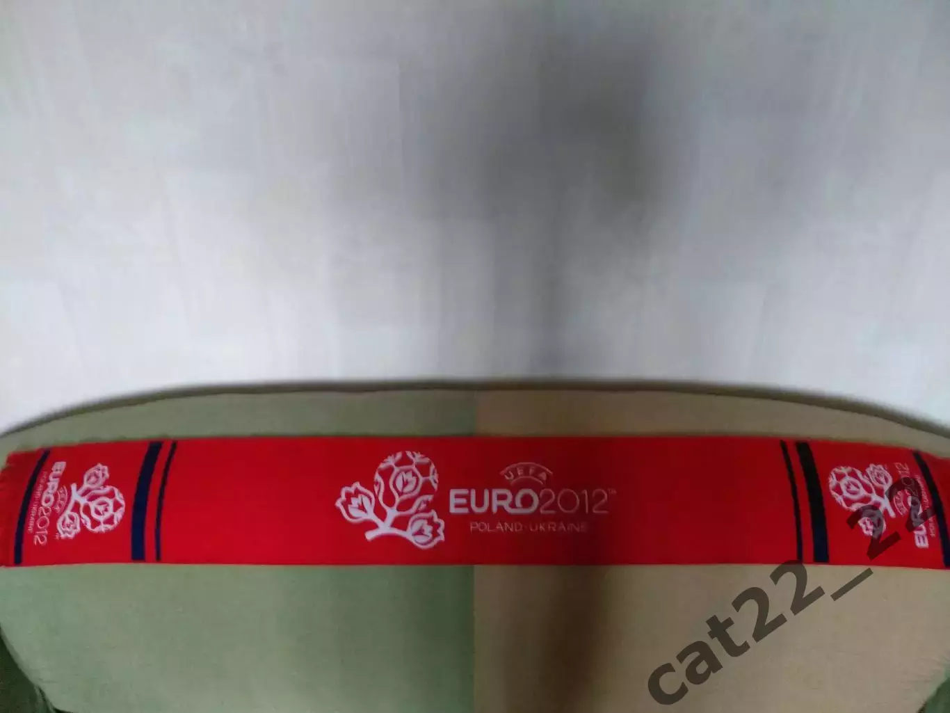 Лот № 111. Шарф официальный. Чемпионат Европы. ЕВРО - 2012. Украина 2012