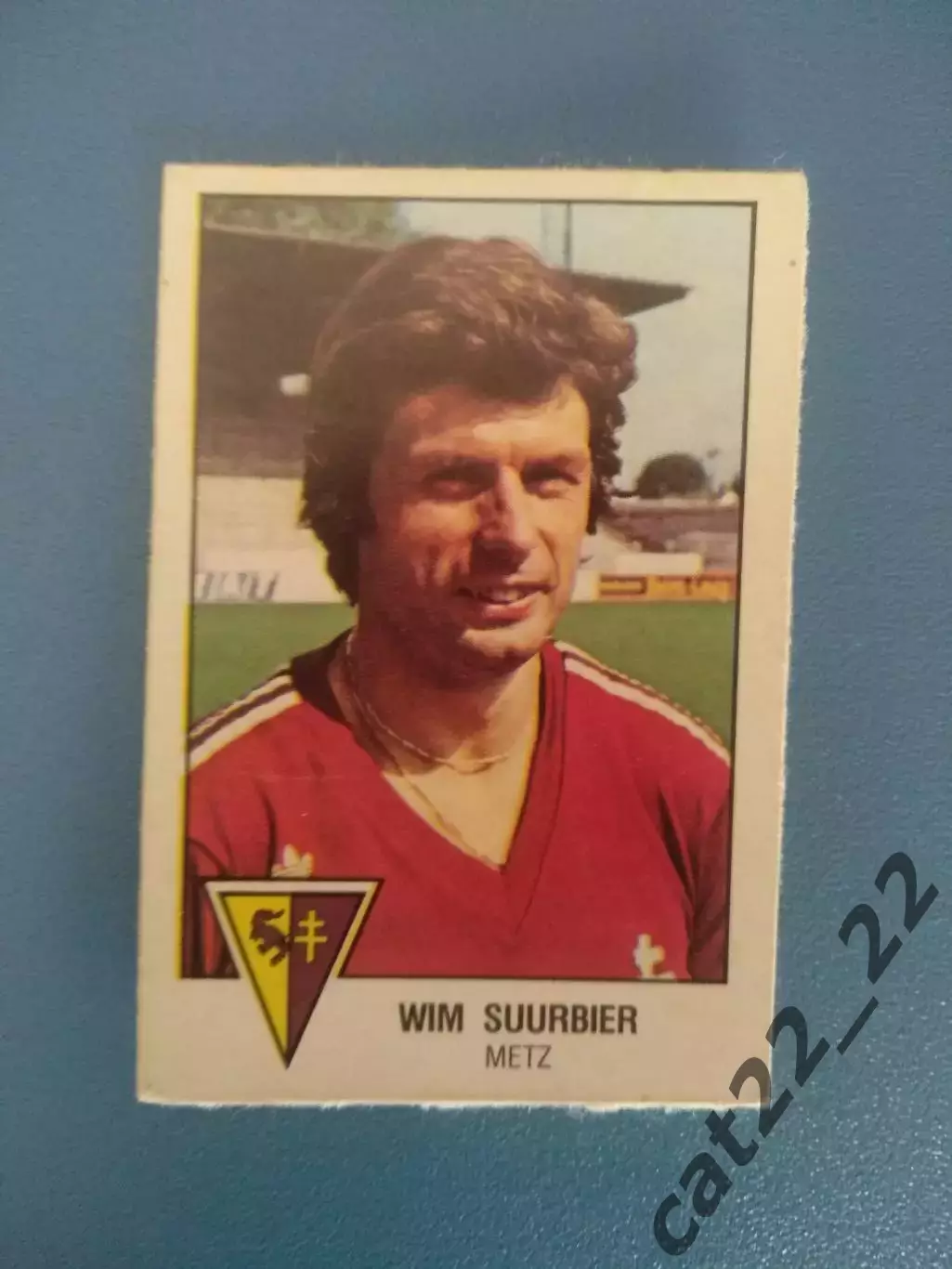 Наклейка. Панини/Panini. Чемпионат Франции. Франция 1979. № 117