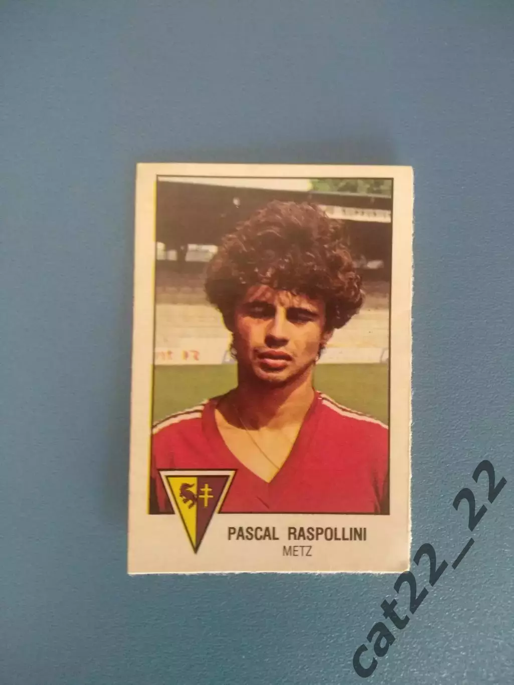 Наклейка. Панини/Panini. Чемпионат Франции. Франция 1979. № 121