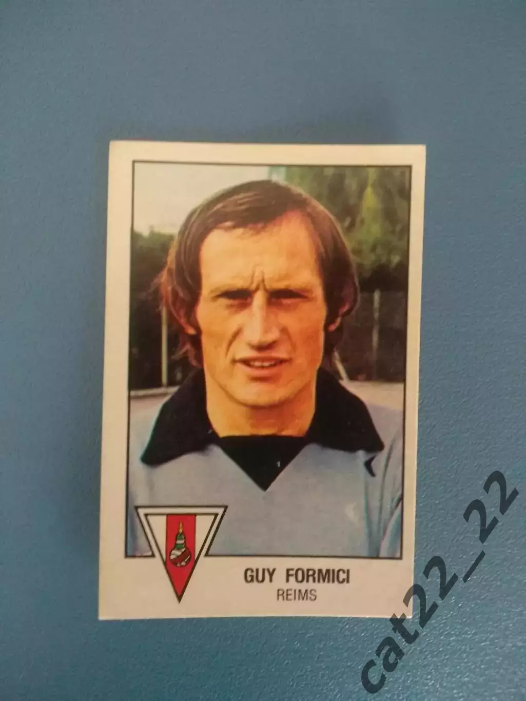 Наклейка. Панини/Panini. Чемпионат Франции. Франция 1979. № 242