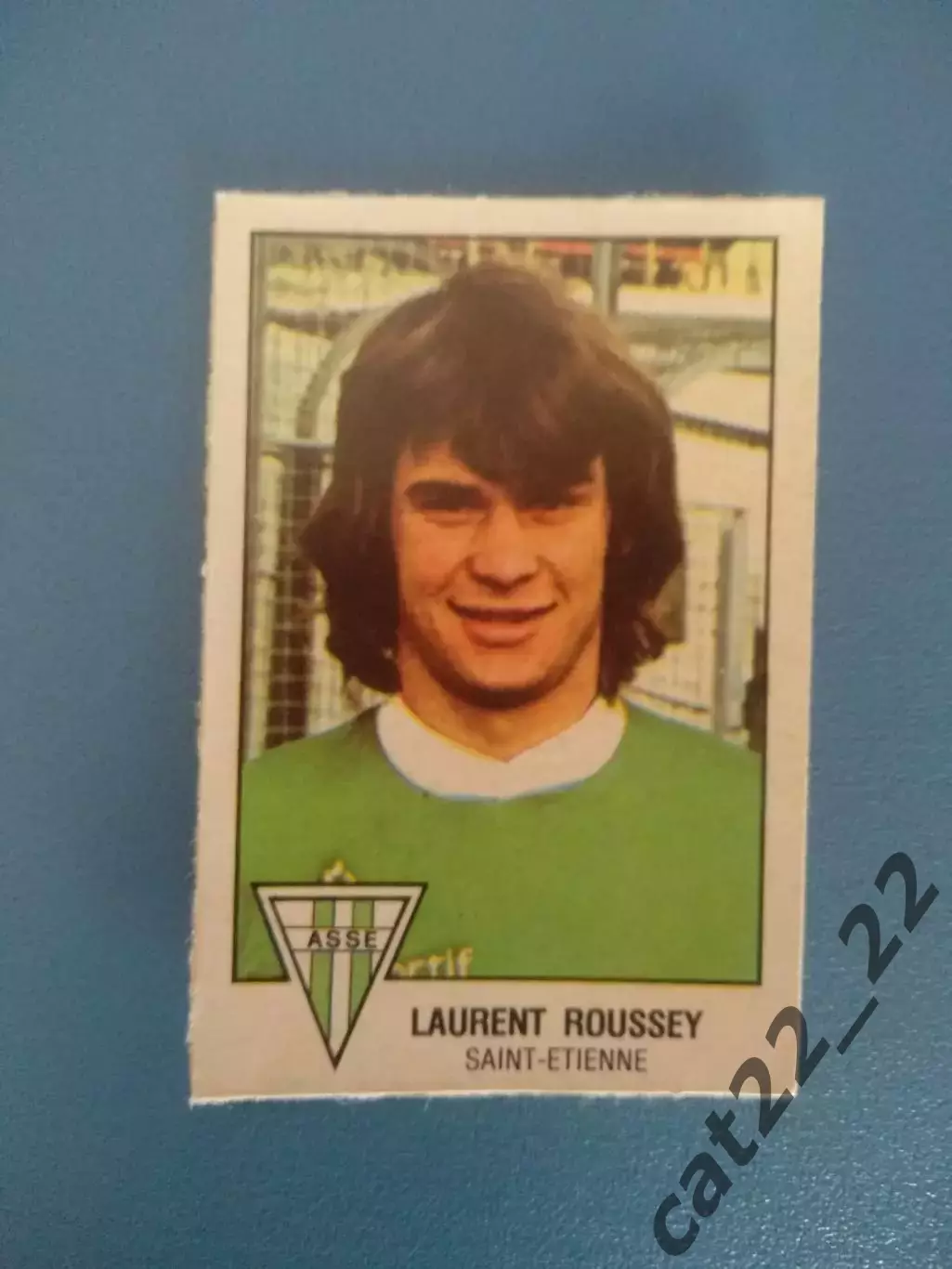 Наклейка. Панини/Panini. Чемпионат Франции. Франция 1979. № 268