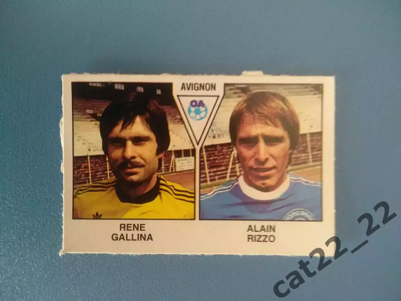 Наклейка. Панини/Panini. Чемпионат Франции. Франция 1979. № 348