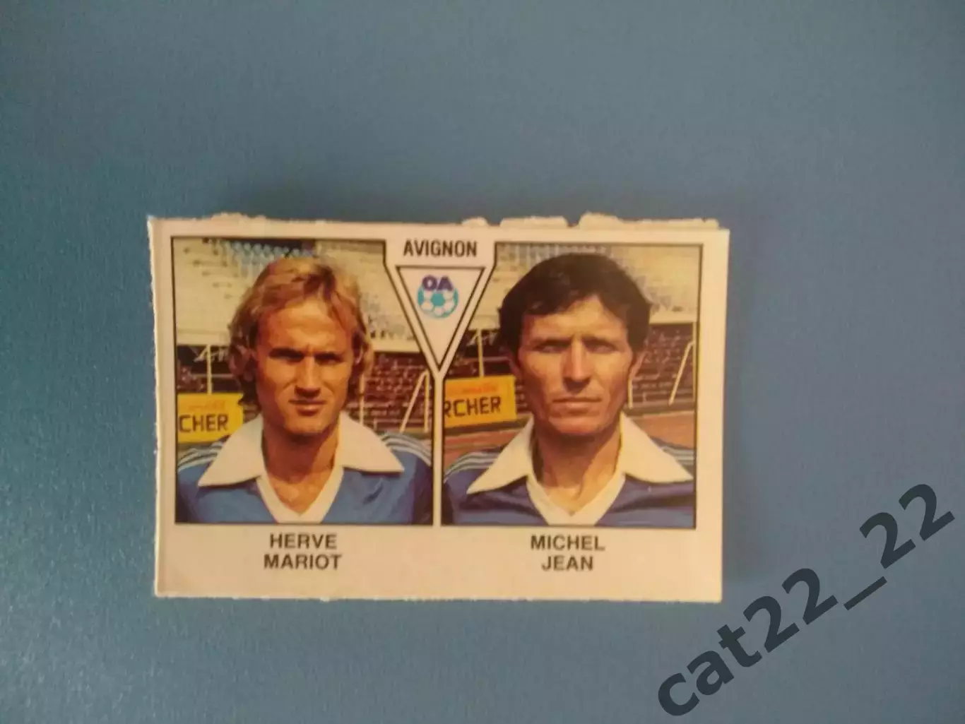 Наклейка. Панини/Panini. Чемпионат Франции. Франция 1979. № 349