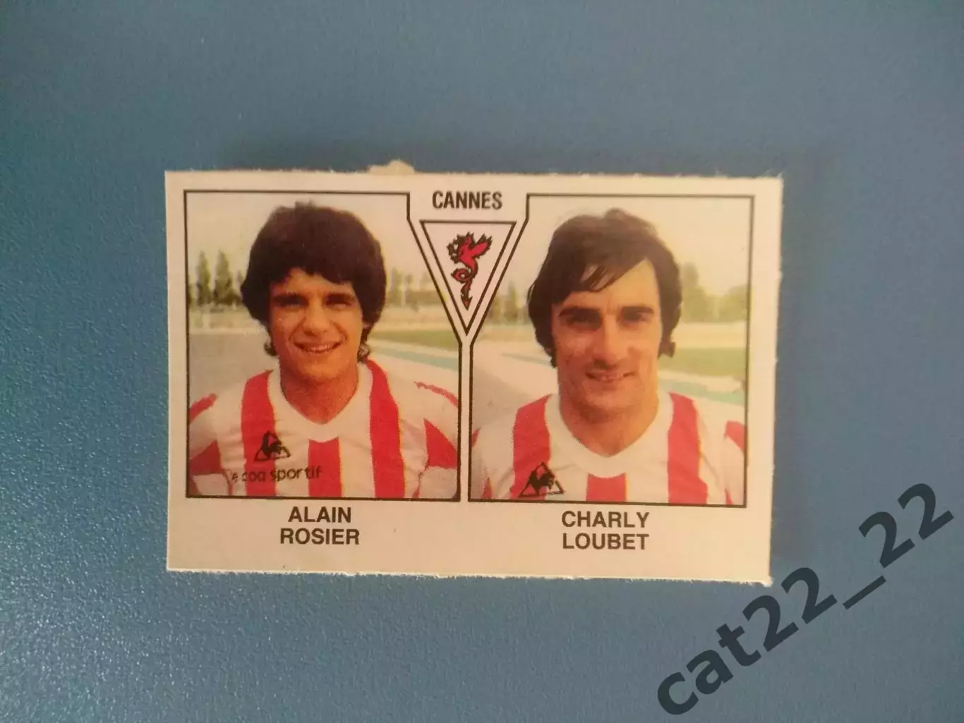 Наклейка. Панини/Panini. Чемпионат Франции. Франция 1979. № 369