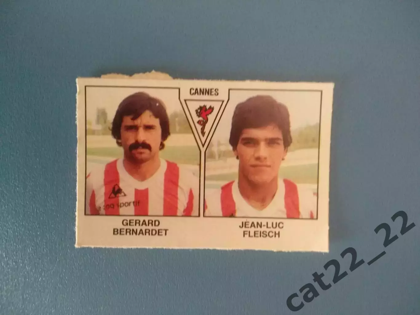 Наклейка. Панини/Panini. Чемпионат Франции. Франция 1979. № 371