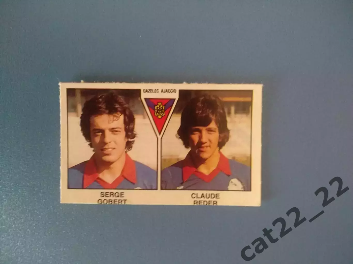 Наклейка. Панини/Panini. Чемпионат Франции. Франция 1979. № 384