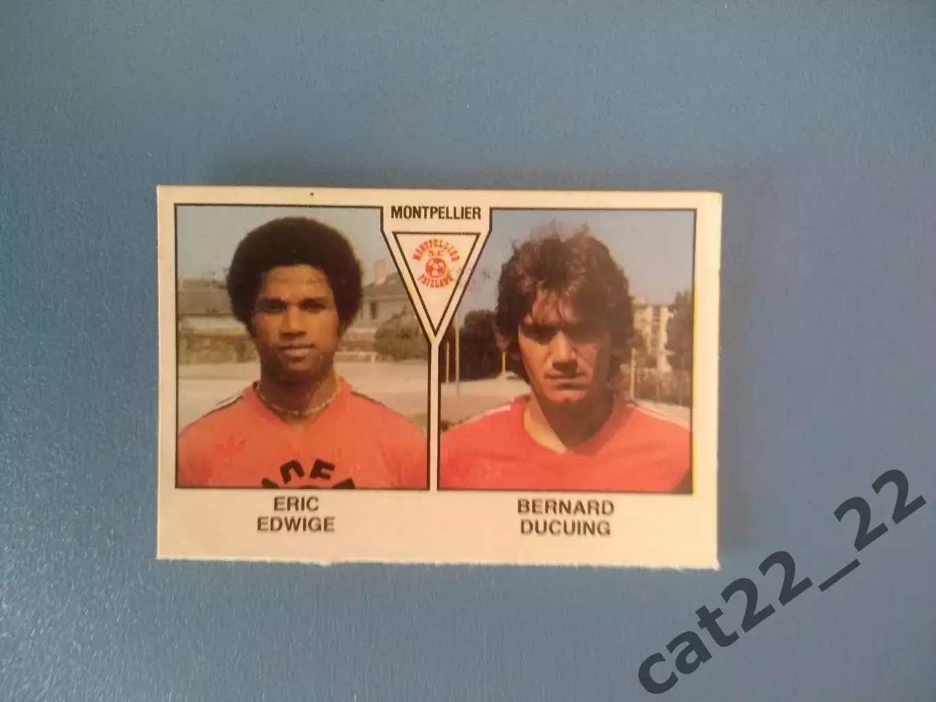 Наклейка. Панини/Panini. Чемпионат Франции. Франция 1979. № 411