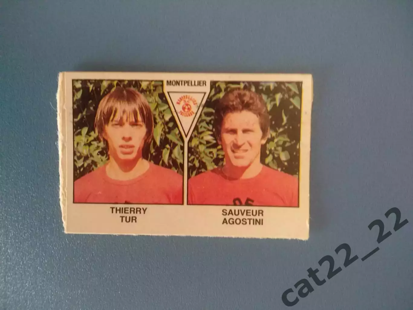 Наклейка. Панини/Panini. Чемпионат Франции. Франция 1979. № 412