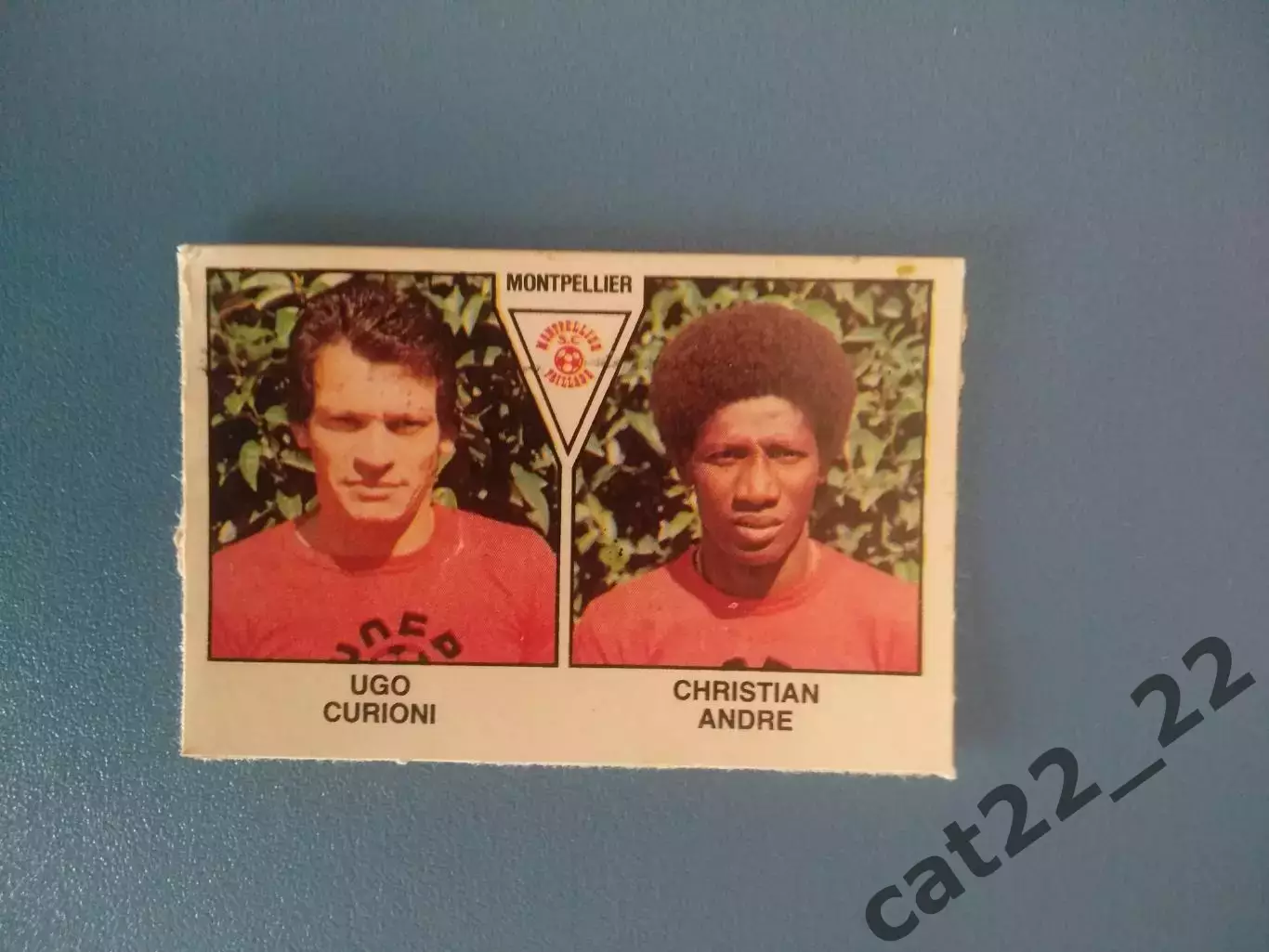 Наклейка. Панини/Panini. Чемпионат Франции. Франция 1979. № 413