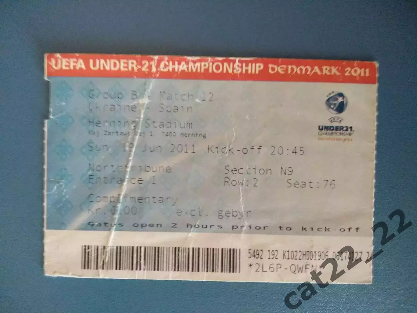 Чемпионат Европы 2011. Украина - Испания 19.06.2011