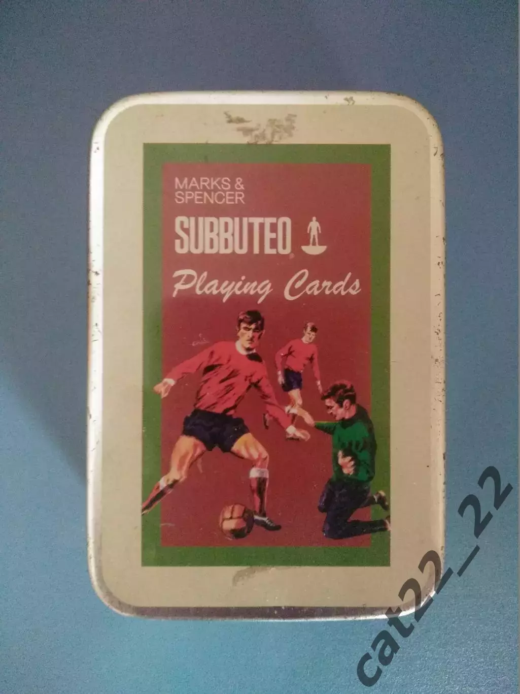 Оригинальные игральные карты. Маркс энд Спенсер. Чемпионат мира.СССР/Англия 1966