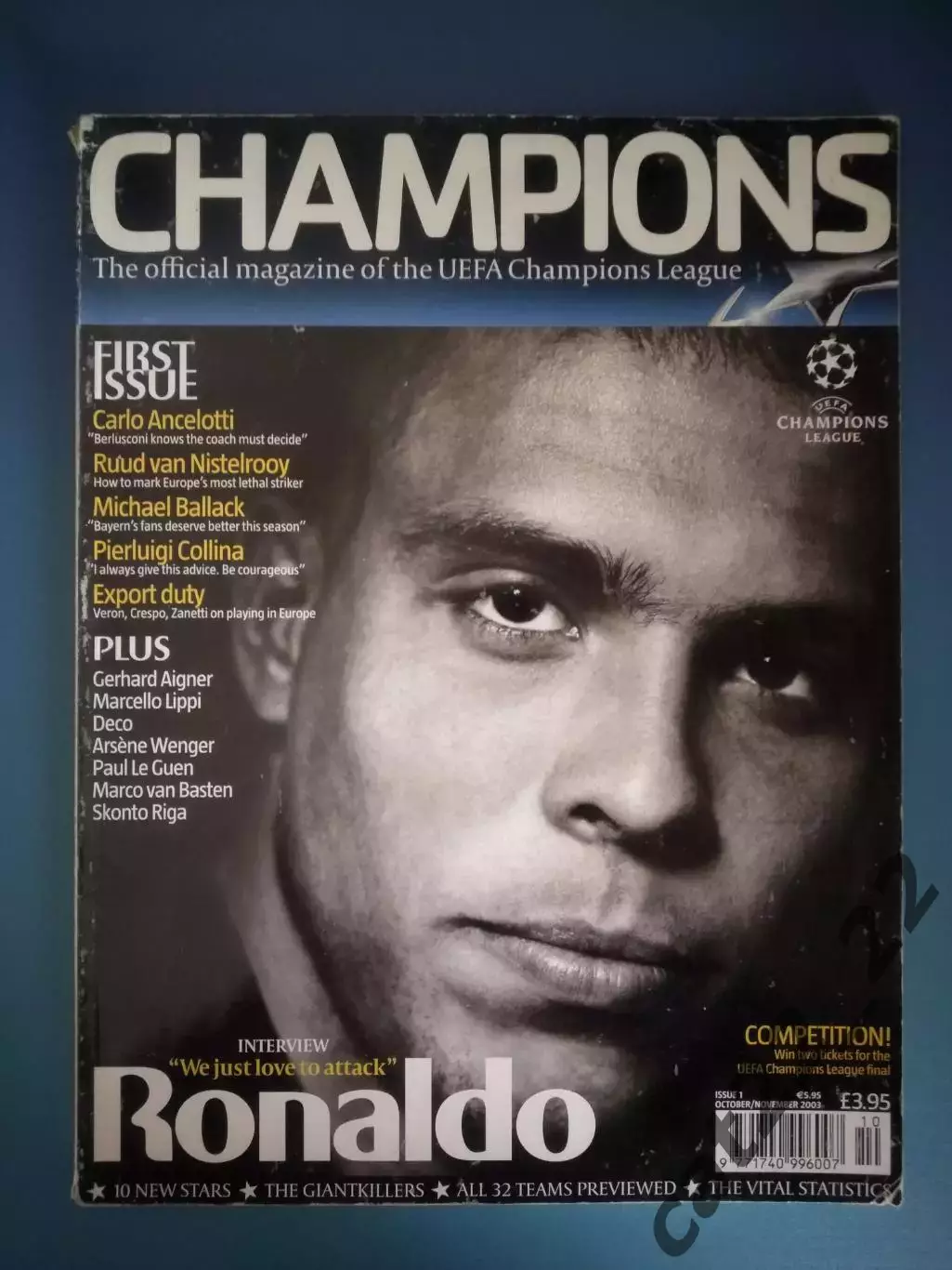 Издание УЕФА! Лига чемпионов. Динамо Киев Украина, Локомотив Москва Россия 2003