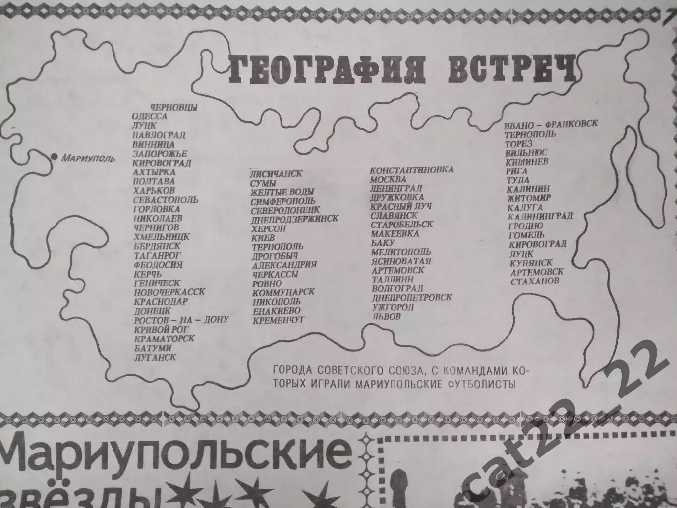 Турнир 1991. СССР. КФК. Новатор Мариуполь. Зона Украинской ССР/Украина 4