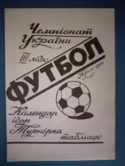Турнир 1994. Украина. Черновцы,Киев,Горловка,Купянск,Тысменица,Львов,Бородянка