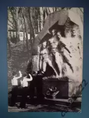 Оригинальная фотография. Динамо Киев СССР/Украина. Матч смерти 1942. Памятник