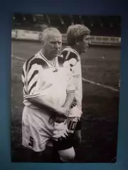 Оригинальная фотография.Ю.Васенин,Куксов.Заря Ворошиловград/Луганск СССР/Украина