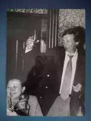 Оригинальная фотография. Большой размер. Тост. Юрий Семин СССР/Россия