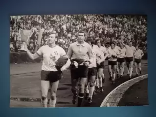 Оригинальная фотография. Кубок Обладателей Кубков. Динамо Киев СССР/Украина 1975