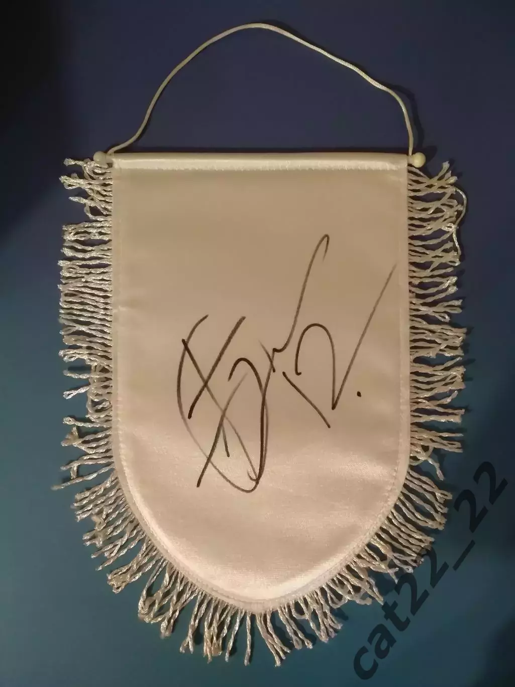 Матчевый капитанский вымпел. Автограф. Черноморец Одесса Украина 2015/2016 1