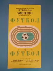 Состояние! Днепр Днепропетровск СССР/Украина - Спартак Москва СССР/Россия 1972