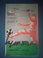 Днепр Днепропетровск СССР/Украина - ЦСКА Москва СССР/Россия 1974