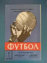 Спартак Москва СССР/Россия - Днепр Днепропетровск СССР/Украина 1976