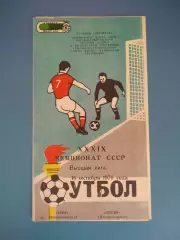 Заря Ворошиловград/Луганск - Днепр Днепропетровск 1976