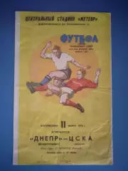 Днепр Днепропетровск СССР/Украина - ЦСКА Москва СССР/Россия 1978