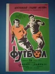 Днепр Днепропетровск СССР/Украина - Кайрат Алма - Ата/Алматы СССР/Казахстан 1978