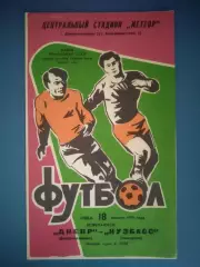 Днепр Днепропетровск СССР/Украина - Кузбасс Кемерово СССР/Россия 1979