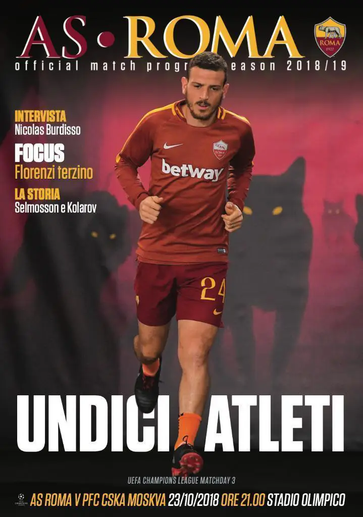 РОМА ИТАЛИЯ - ЦСКА МОСКВА 2018 Идеал ВОЗМОЖЕН ОБМЕН