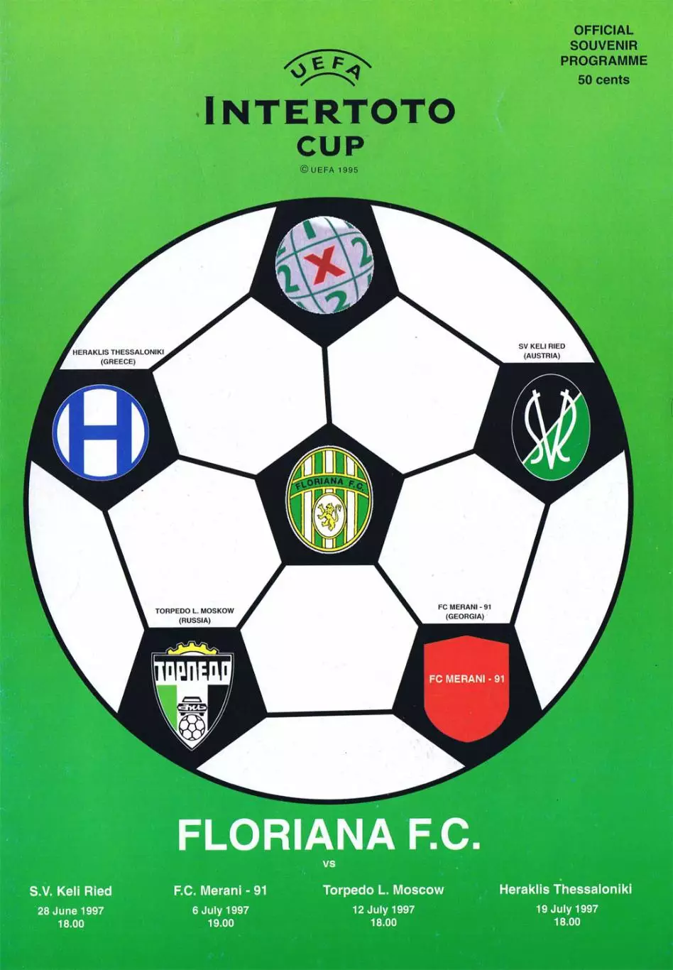 ФЛОРИАНА - ТОРПЕДО 1997 Эконом вариант см. описание