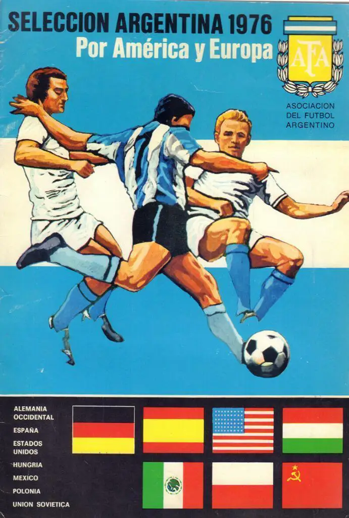 (Можно оплатить до 30% программами ЕК 80х годов)АРГЕНТИНА - СССР 1976 тур