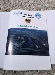 Дуйсбург -Динамо Москва 1997 редкий 2 вид