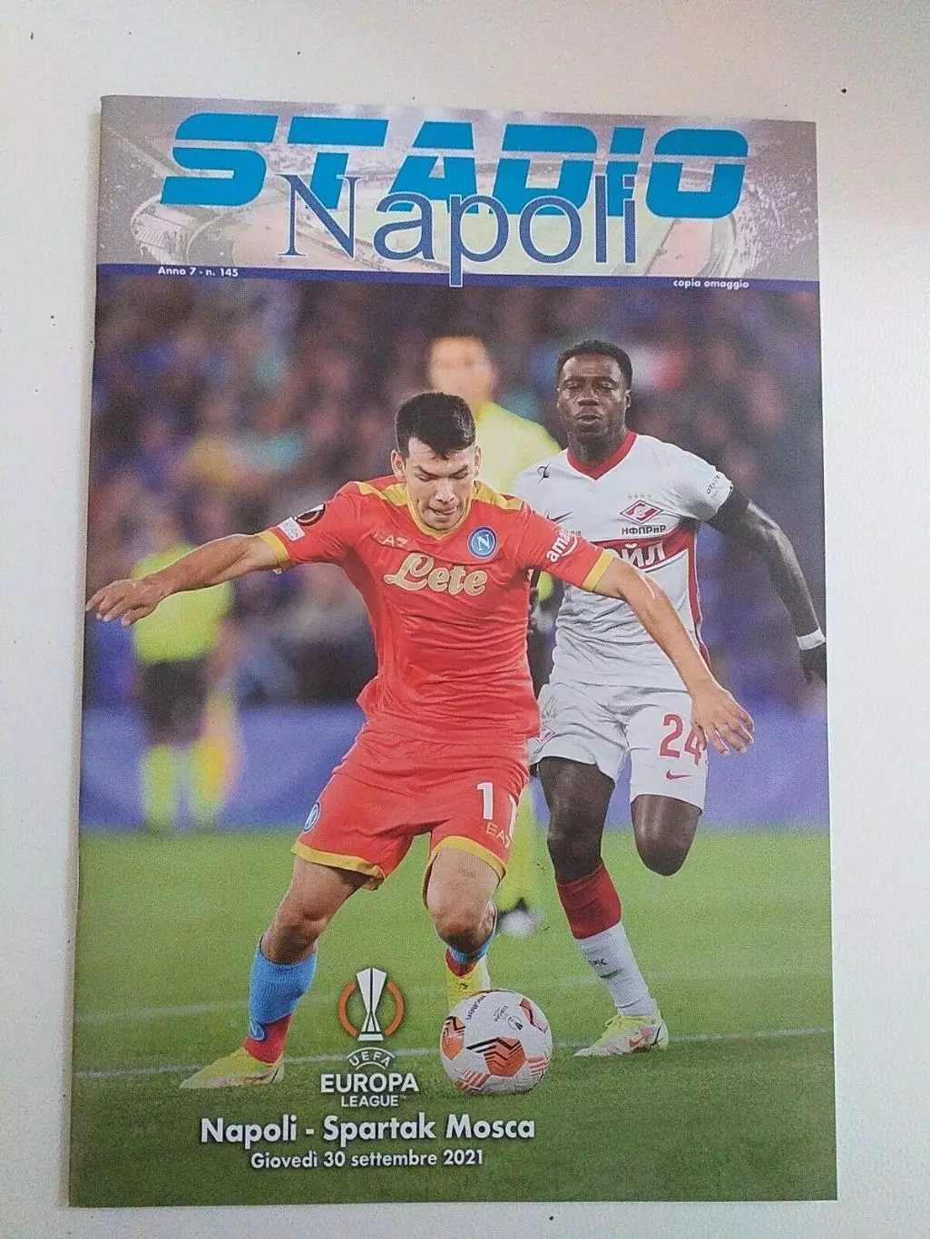 ЦЕНА до 25.04 НАПОЛИ - СПАРТАК МОСКВА 2021