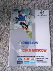 РАСПРОДАЖА! Рейнджерс -ЦСКА 1993