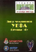Локомотив Москва - Интер КБ Локомотив